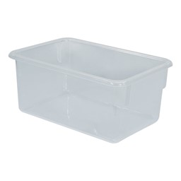Maple 20-Tray Cubby Storage Unit - Clear Tray