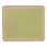 Solid Classroom Rug w/ Color Block Border - Rectangle - Fern/Sand