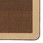 Solid Classroom Rug w/ Color Block Border - Chocolate/Sand