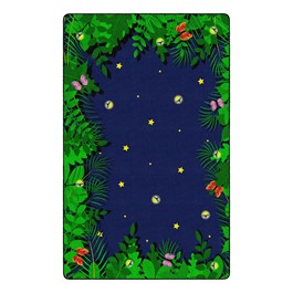 Dragonfly Night Rug - Rectangle (7\' 6\" W x 12\' L)