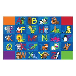 Sprogs Alphabet Animals Rug at School Outfitters