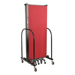Rainbow Freestanding Portable Partition - Folded
