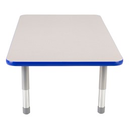 Rectangle Classroom Low Floor Table - Gray Nebula Top