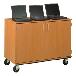 Locking Laptop Mobile Storage Cabinet At School Outfitters
