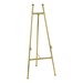 Baroque Display Easel - Brass Finish