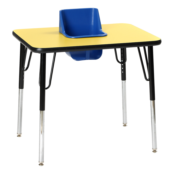 adjustable height kid table