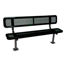 940 Series Bench - Round Perforation - Surface Mount