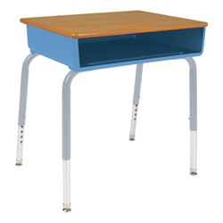 785 Series Open Front School Desk Plastic Book Box Solid