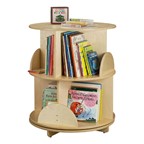 Two-Shelf Book Carousel