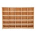25-Tray Wooden Storage Unit - Assembled & w/o Trays