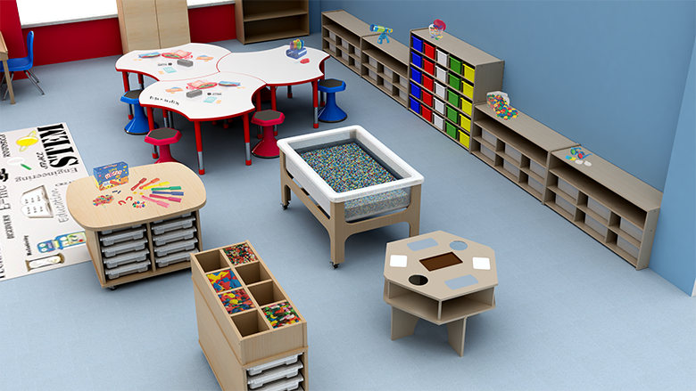 by sales customer report STEM School Outfitters Room at