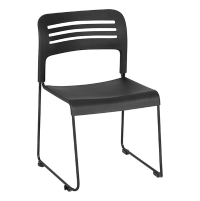 School Chair with Sled Base